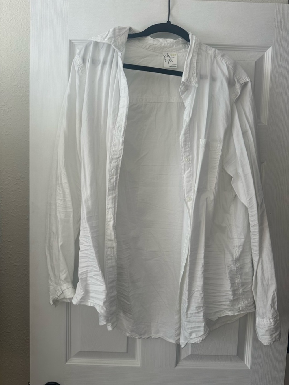 aerie Classic White Button-Down Shirt
